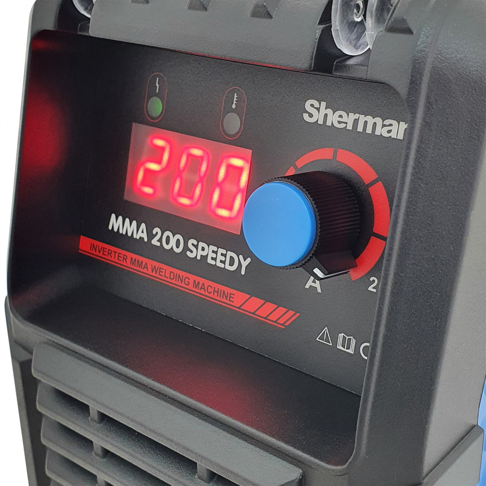 Spawarka inwertorowa Sherman MMA 200 Speedy - zestaw | 7811745-G