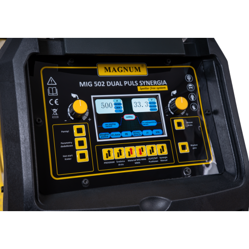 Spawarka Magnum MIG 502 Dual Puls Synergia - zestaw wodny - U MI 502 DP-G - Magnum - 3