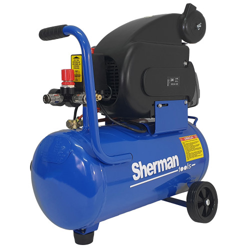 Kompresor tłokowy olejowy Sherman AC2420 / 1,5 kW / 230 V | 7813194
