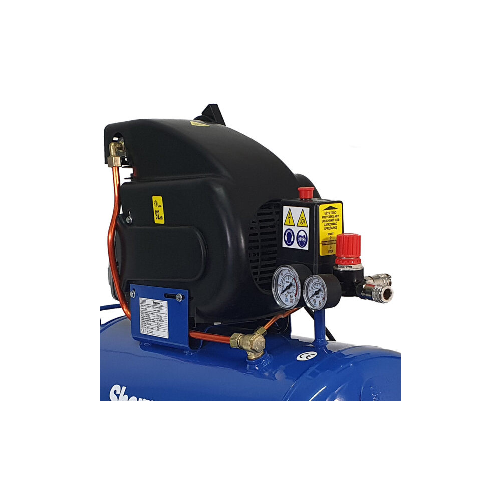 Kompresor tłokowy olejowy Sherman AC5020 / 1,5 kW / 230 V | 7813195