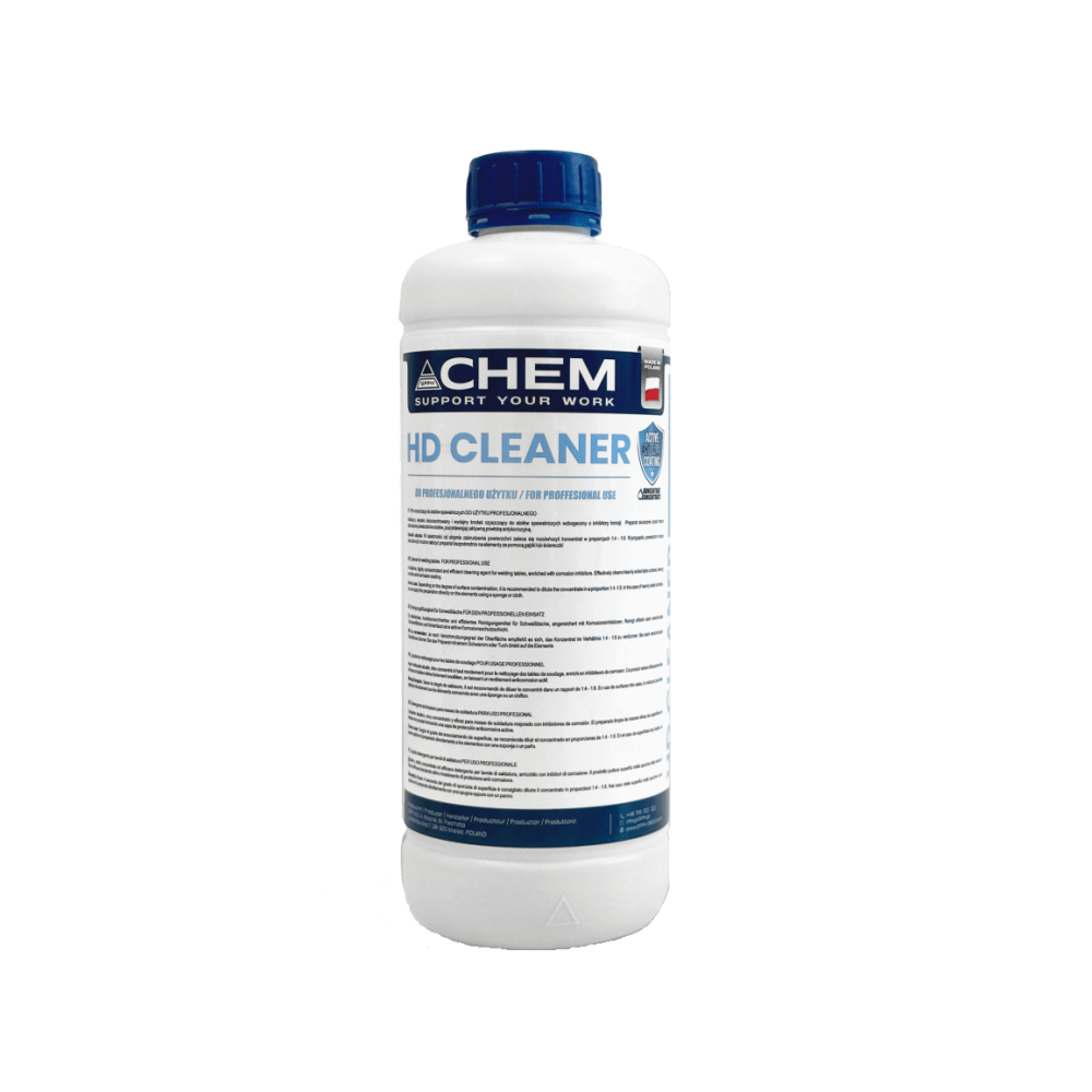 Płyn czyszczący HD Cleaner do stołów spawalniczych / 1 litr / GPPH - CH_001_CL - GPPH - 1