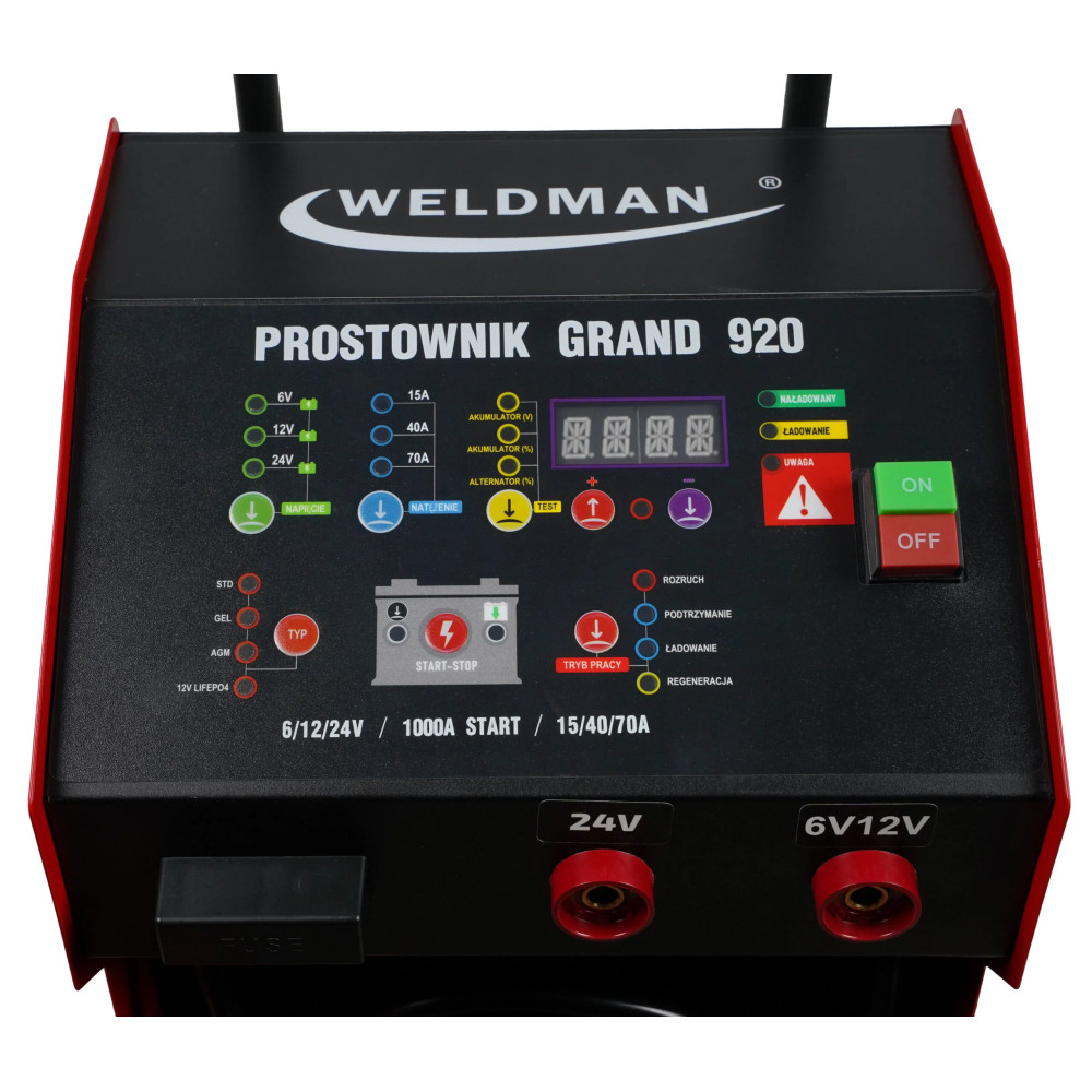 Prostownik z rozruchem Weldman Grand 920 | 104 523