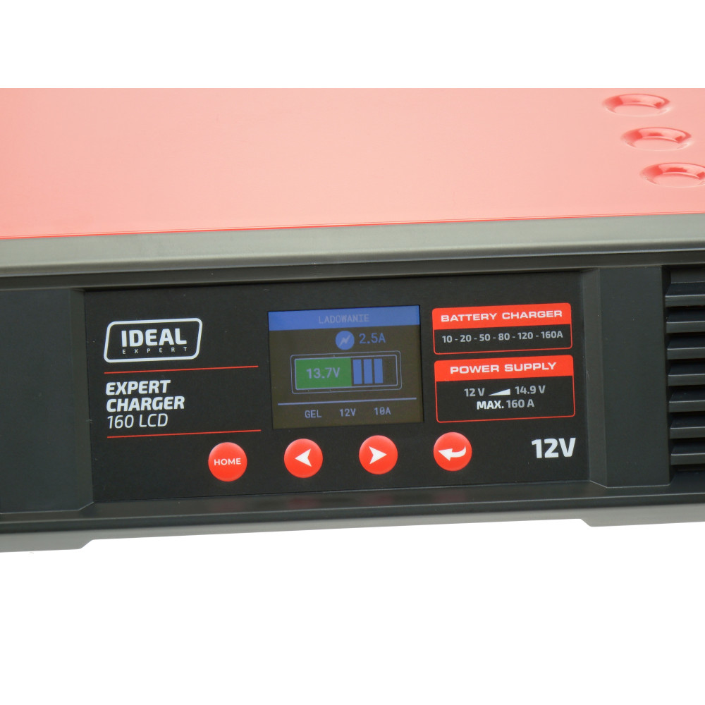 Prostownik Ideal Expert Charger 160 LCD | EXCHARGE160