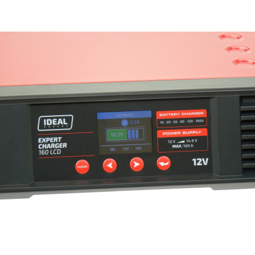 Prostownik Ideal Expert Charger 160 LCD | EXCHARGE160