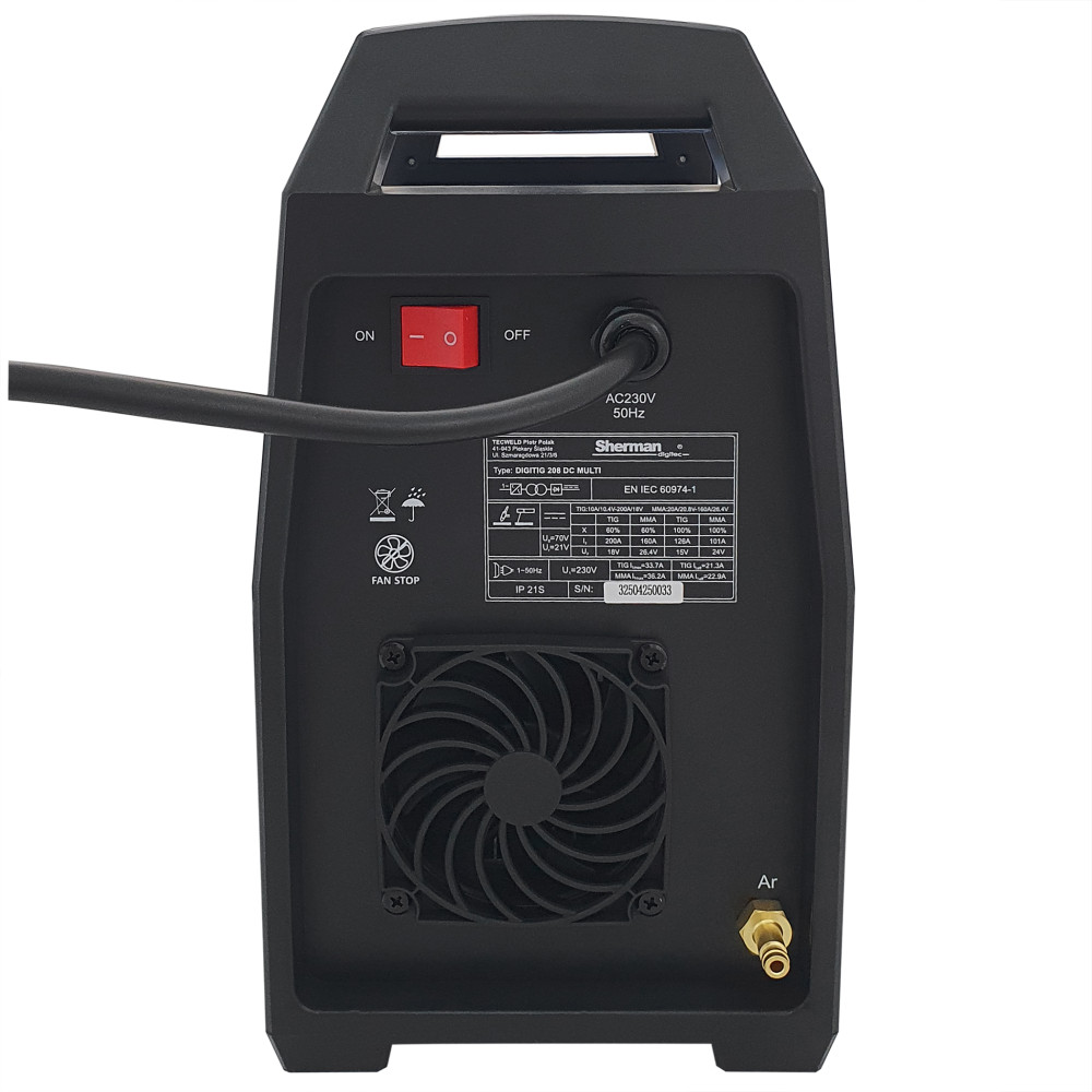 Spawarka Sherman DIGITIG 208 DC Multi - zestaw | 7813173