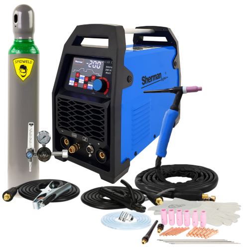Spawarka Sherman DIGITIG 208 DC Multi - zestaw | 7813173