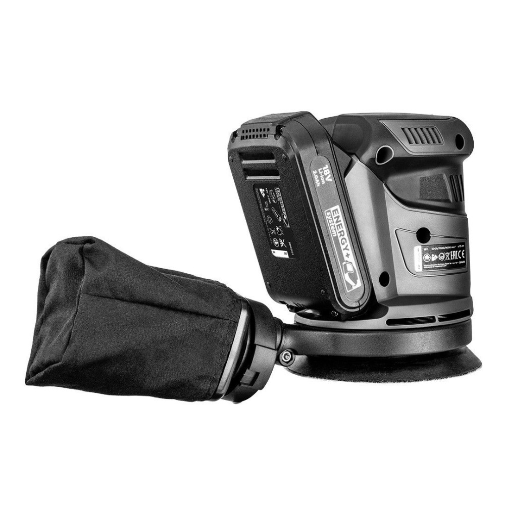 Szlifierka mimośrodowa akumulatorowa Energy+ Graphite - 58G014 - Graphite - 5