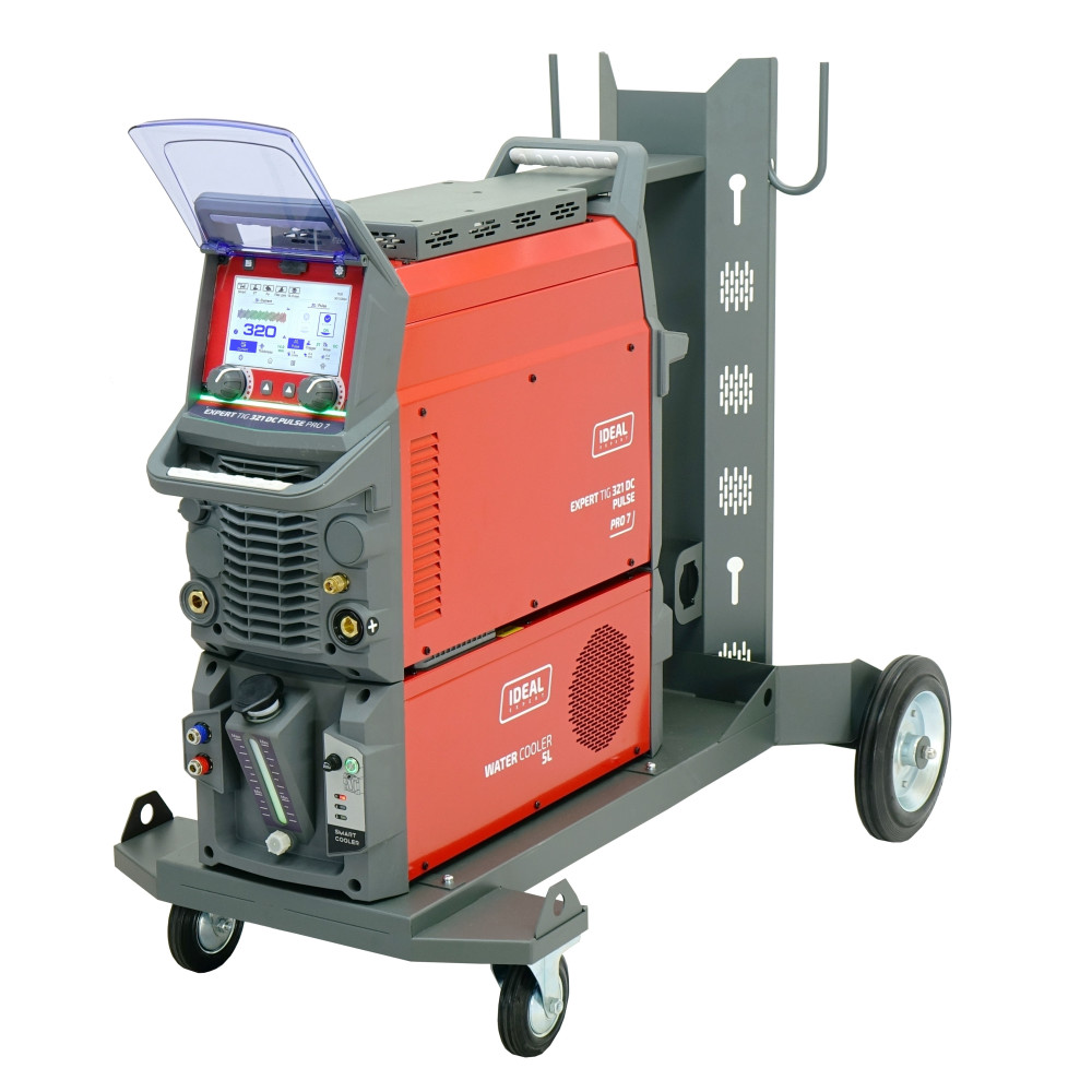 Spawarka Ideal Expert TIG 321 DC Pulse Pro7 LCD - zestaw wodny | EXTIG321DC