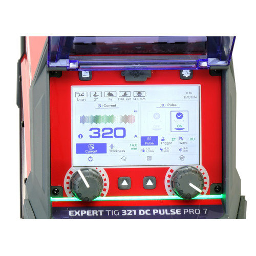 Spawarka Ideal Expert TIG 321 DC Pulse Pro7 LCD - zestaw wodny | EXTIG321DC