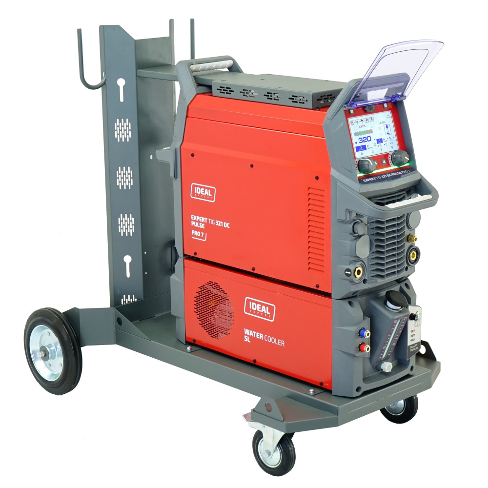 Spawarka Ideal Expert TIG 321 DC Pulse Pro7 LCD - zestaw wodny | EXTIG321DC