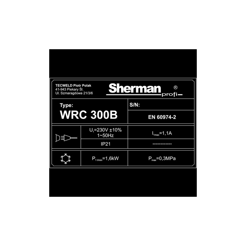 Chłodnica Sherman WRC 300B Alarm | WRC300B