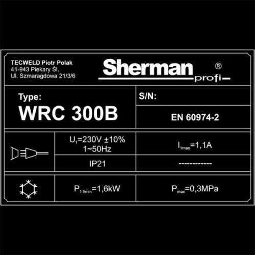 Chłodnica Sherman WRC 300B Alarm | WRC300B