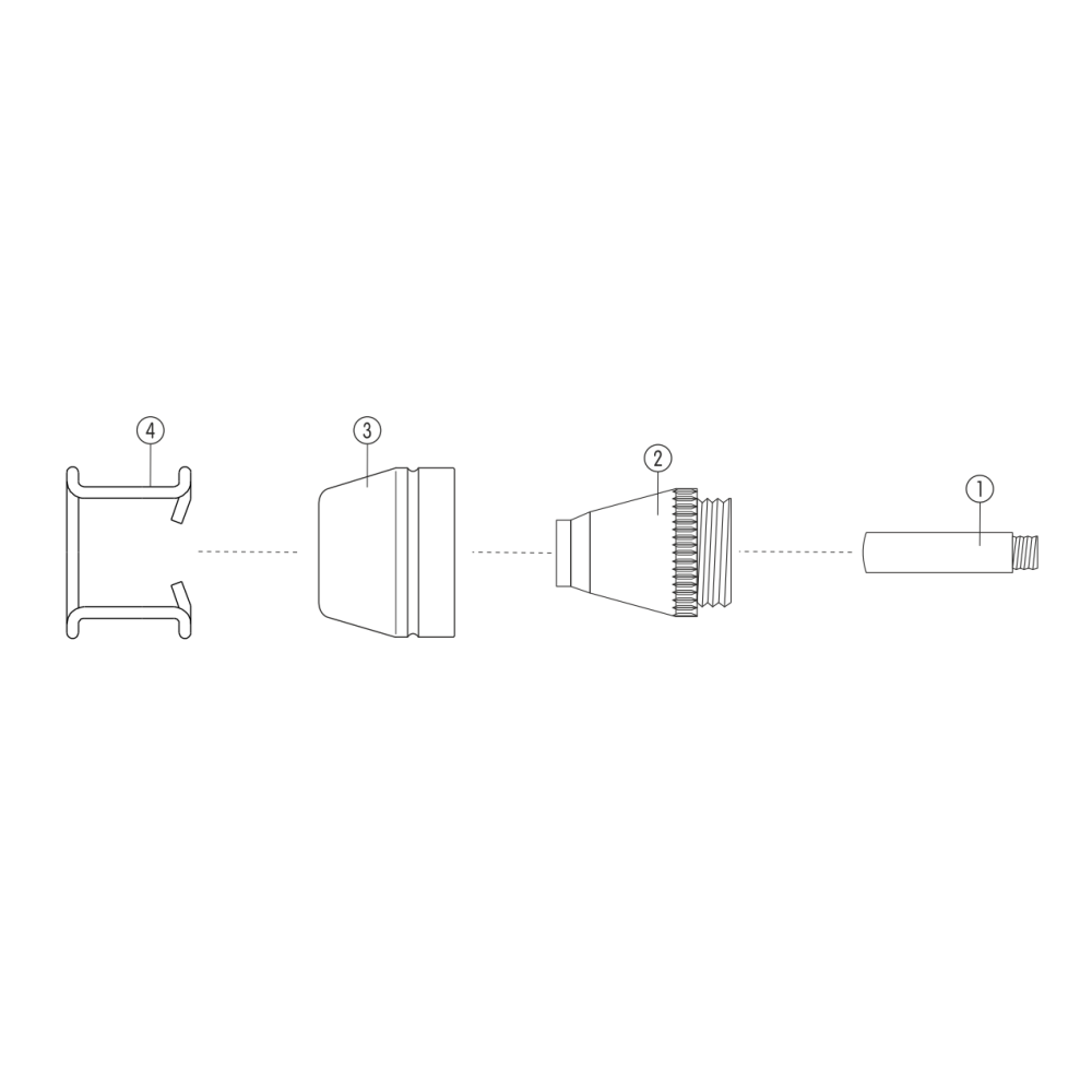 Dysza tnąca fi 1,1 mm do uchwytu plazmy AG-60 / Sherman | 7812908