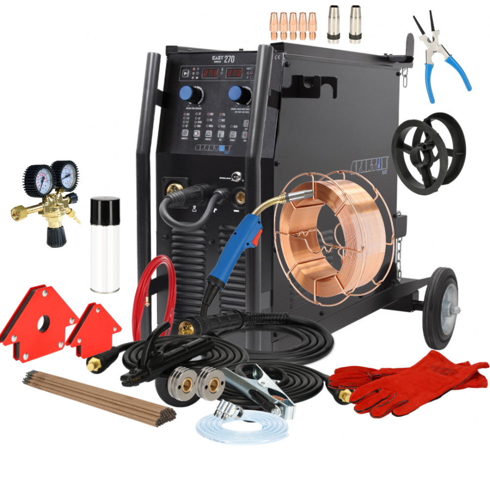 Spawarka Spartus EasyMIG 270 - zestaw | EASYMIG270-PAK-24-3