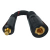 Adapter redukcyjny długi ŁW/ŁP wtyk 10/25 – gniazdo 35/50 / Sherman | ADP1