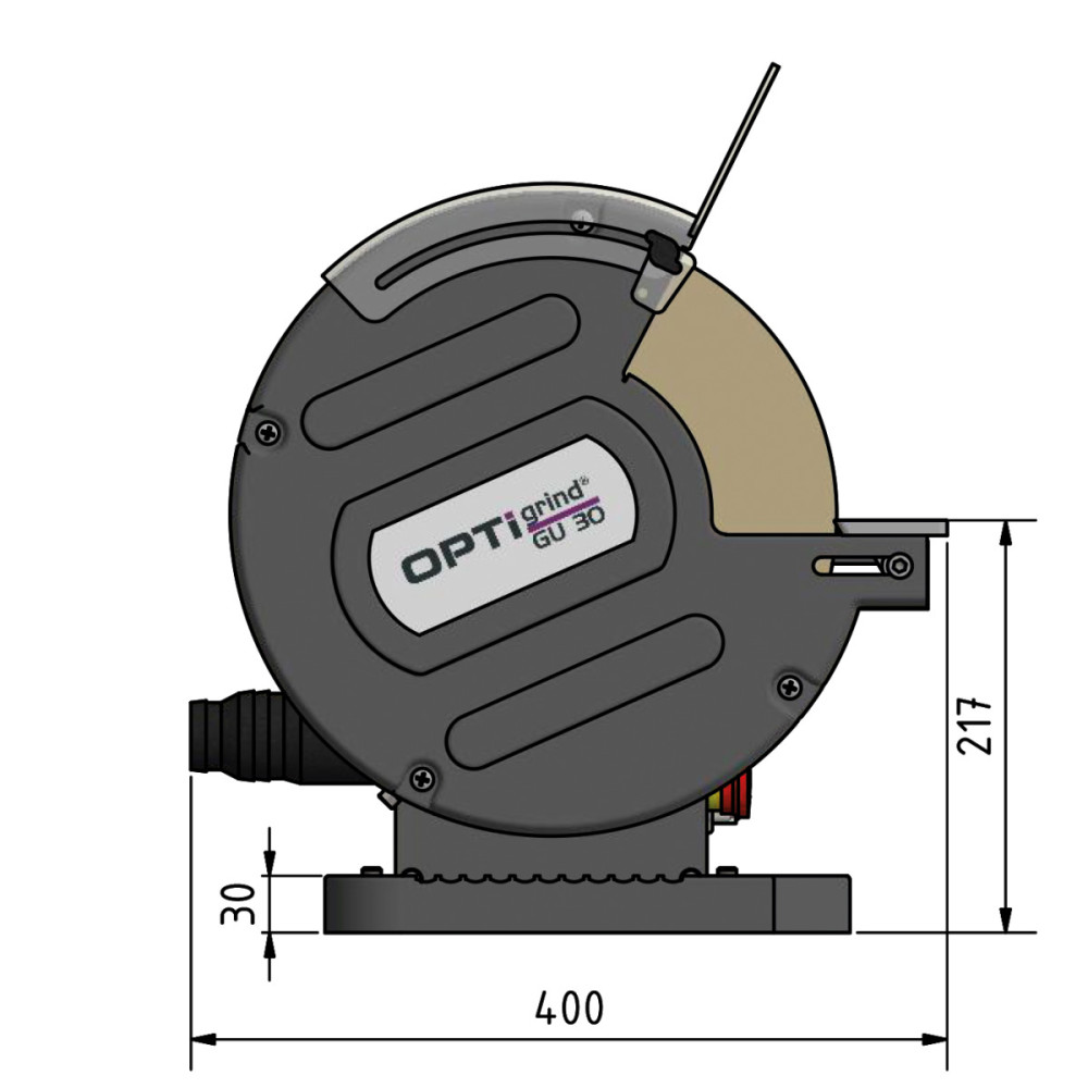 Szlifierka stołowa dwutarczowa Optimum OPTIgrind GU 30 | 3101530