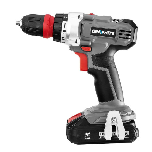 Wiertarko-wkrętarka akumulatorowa Energy+ Graphite - zestaw w walizce - 58G022-SET2 - Graphite - 3