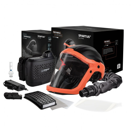 Przyłbica do szlifowania Spartus Ultra NX47 z nawiewem | 080-09-NX47N