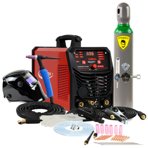 Spawarka Weldman Tornado TIG 205 AC/DC HF Puls - zestaw | 103 038