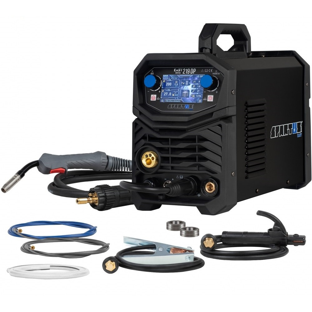 Spawarka Spartus EasyMIG 219 Dual Pulse - zestaw | EASYMIG219DP-PAK-15-3