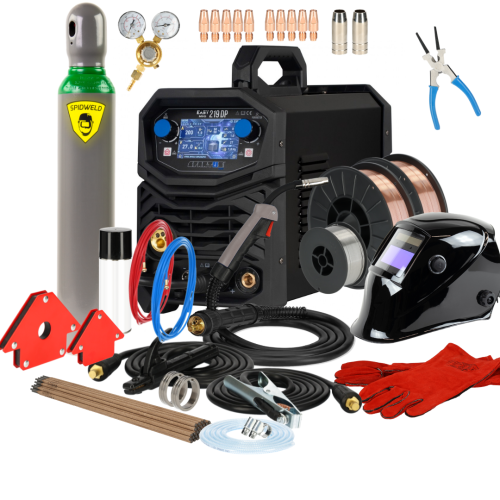 Spawarka Spartus EasyMIG 219 Dual Pulse - zestaw | EASYMIG219DP-PAK-15-3
