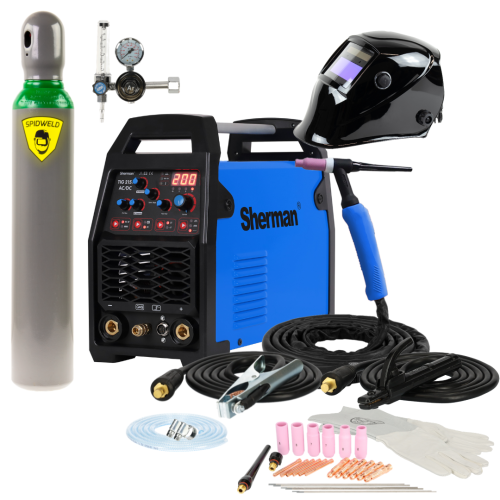 Spawarka Sherman TIG 215P AC/DC - zestaw | 7813312
