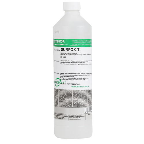 Płyn do czyszczenia stali nierdzewnej GreeNox T (Surfox-T) / 1 litr | 7813377