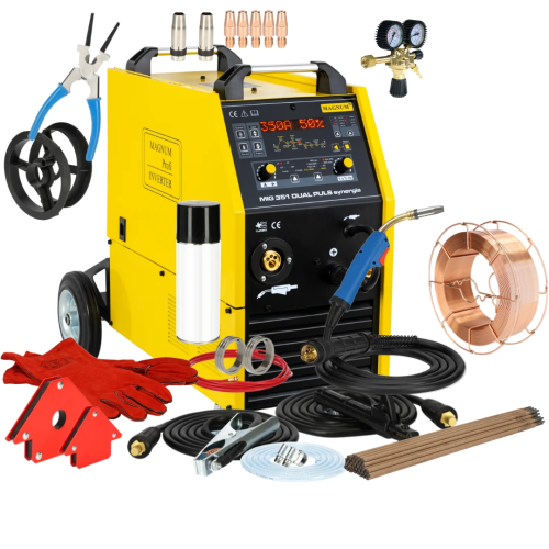 Spawarka Magnum MIG 351 Dual Puls Synergia - zestaw | U MI 351 PULS