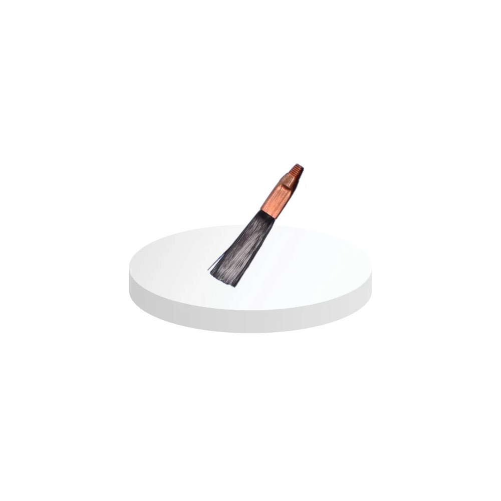 Szczotka M6 z włókna węglowego do czyszczenia spoin / zestaw 10 szt. / AWC | AWC-BRUSH-M6-10