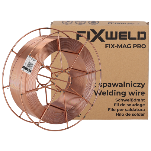 Drut spawalniczy FIX-MAG PRO SG2 G3Si1 fi 1,0 mm / 15 kg / FIXWELD | FIX-MAG-PRO-SG2-10-15