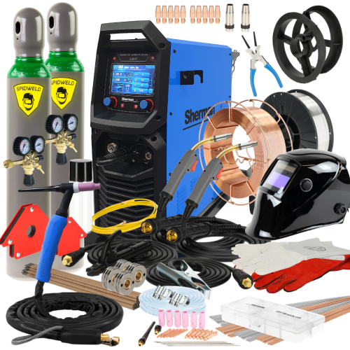 Spawarka Sherman DIGIMIG 351 Combo Pulse LCD - zestaw | 7812868