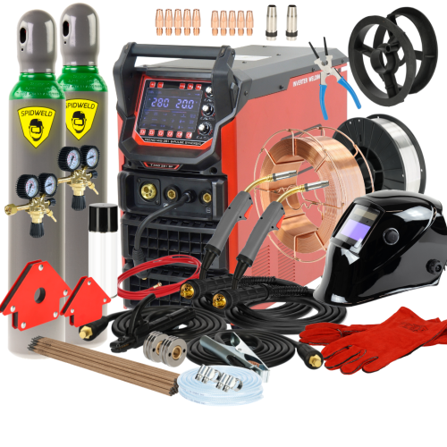Spawarka Ideal Tecnomig 281 S-Pulse Synergic - zestaw | TMIG281SP