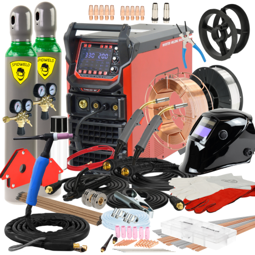 Spawarka Ideal Tecnomig 331 S-Pulse Synergic - zestaw | TMIG331SP