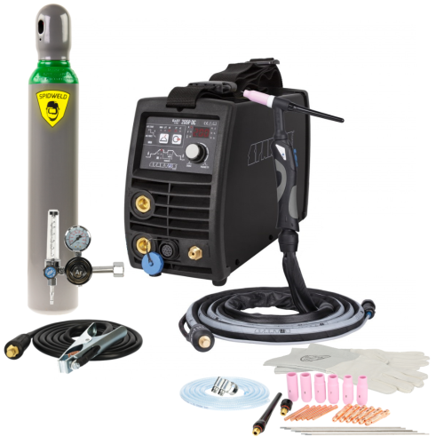 Spawarka Spartus EasyTIG 205P DC - zestaw | EASYTIG205EPULSEDC-G