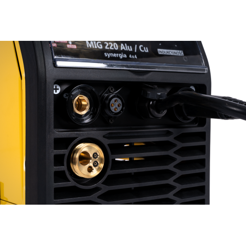 Spawarka Magnum MIG 220 Alu/Cu Synergia 4x4 - zestaw | U MI 220AL CU 4X4