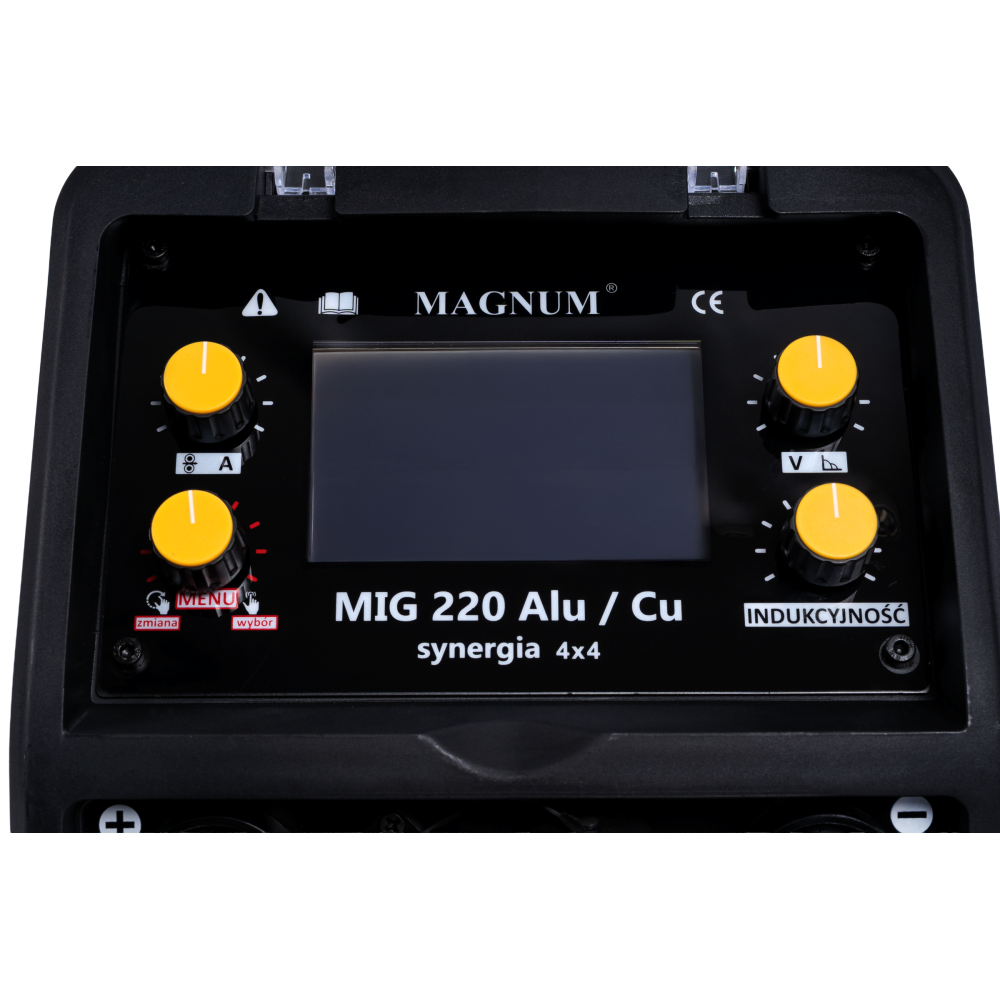 Spawarka Magnum MIG 220 Alu/Cu Synergia 4x4 - zestaw | U MI 220AL CU 4X4