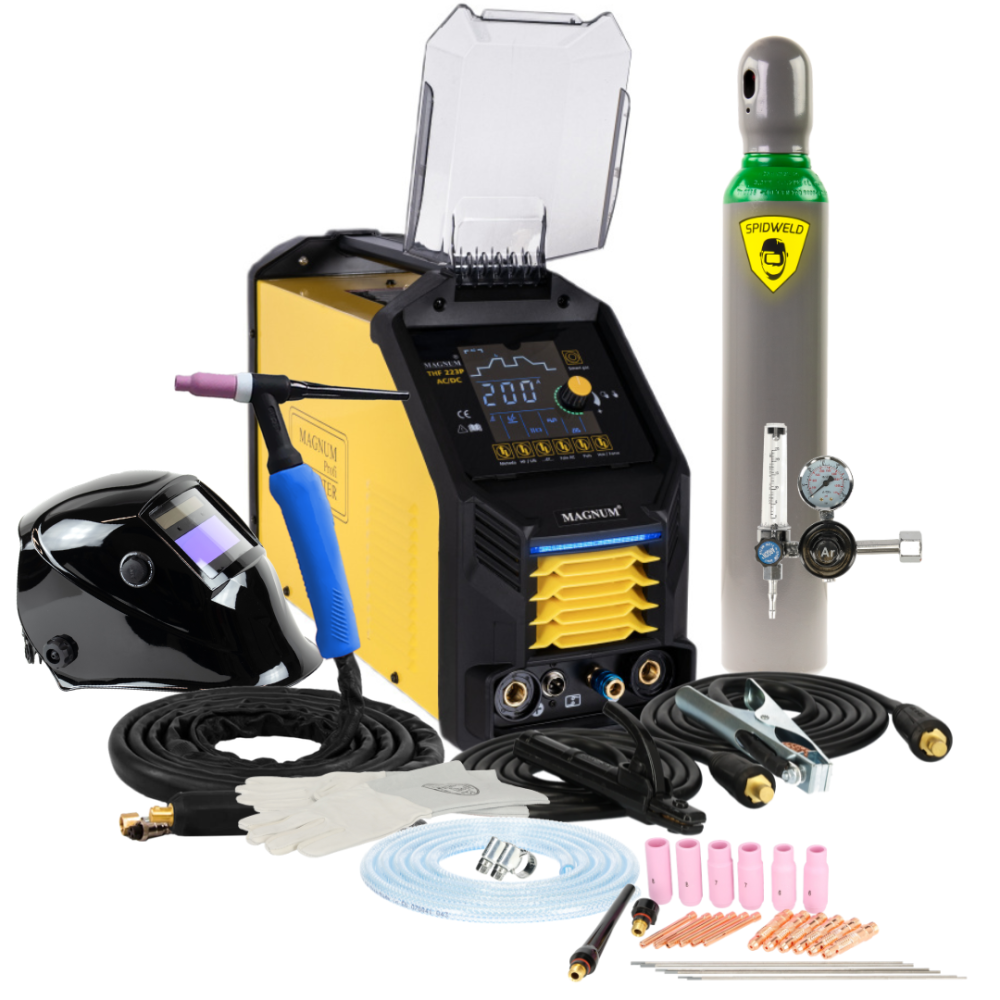Spawarka Magnum TIG THF 223P AC/DC - zestaw | U I THF223P ACDC