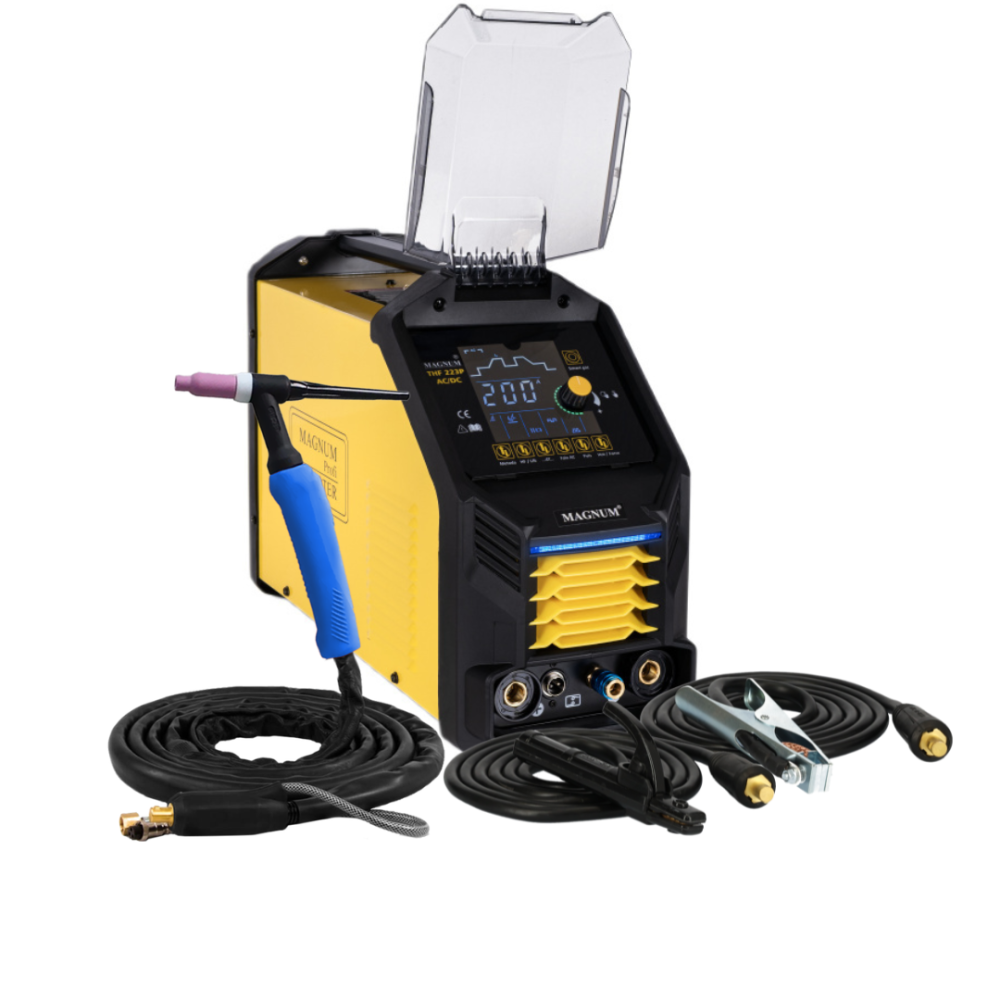 Spawarka Magnum TIG THF 223P AC/DC - zestaw | U I THF223P ACDC