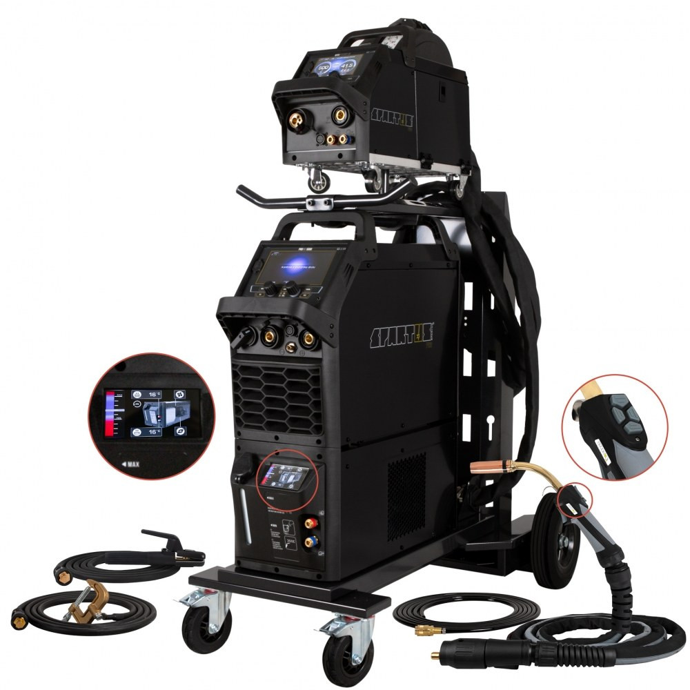 Spawarka Spartus EasyMIG 500 Dual Pulse - zestaw | EASYMIG500DP-PAK-51-3