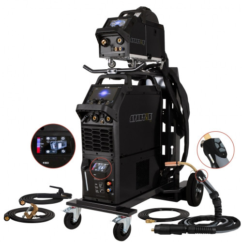 Spawarka Spartus EasyMIG 500 Dual Pulse - zestaw | EASYMIG500DP-PAK-51-3