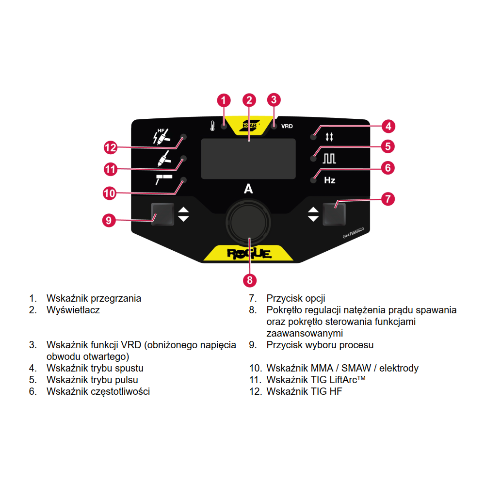 Spawarka ESAB Rogue ET 181iP - zestaw | 0705002011