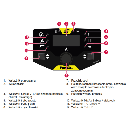 Spawarka ESAB Rogue ET 181iP - zestaw | 0705002011