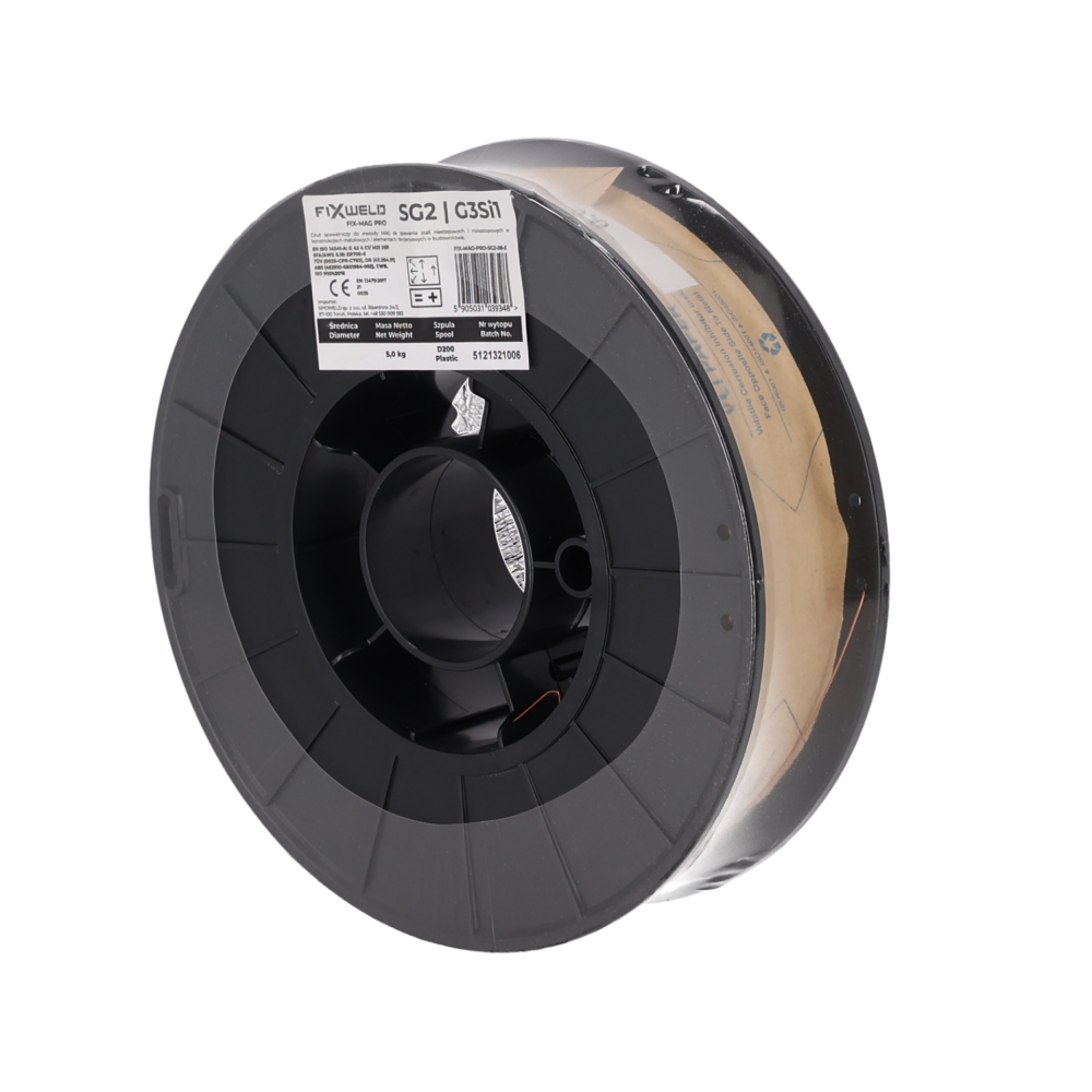 Drut spawalniczy FIX-MAG PRO SG2 G3Si1 fi 0,8 mm / 5 kg / zestaw 5x / FIXWELD | FIX-MAG-PRO-SG2-08-5_px5