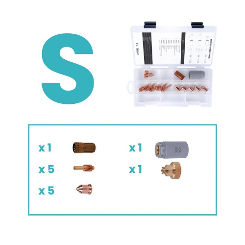 Mały zestaw części uchwytu plazmowego SP85HY / Spartus | SPBOX3-P85H-065