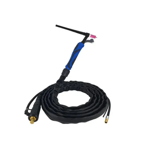 Uchwyt spawalniczy TIG Sherman Ergo T-9 / giętki / wtyk 10-25 / 4 m | MAW003T25