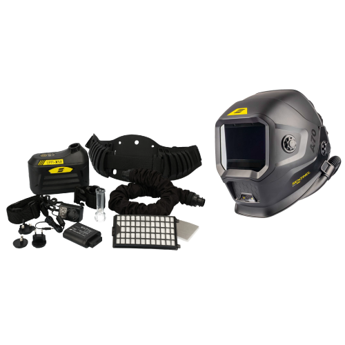 Przyłbica spawalnicza ESAB Sentinel A70 Air Pro z nawiewem PAPR EPR-X1.1 | 0700900701_pakiet1