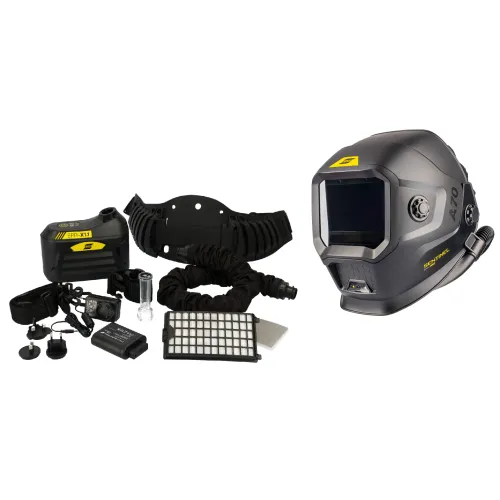 Przyłbica spawalnicza ESAB Sentinel A70 Air Pro z nawiewem PAPR EPR-X1.1 | 0700900701_pakiet1
