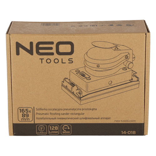 Szlifierka oscylacyjna pneumatyczna Neo Tools prostokątna - 14-018 - NEO Tools - 16
