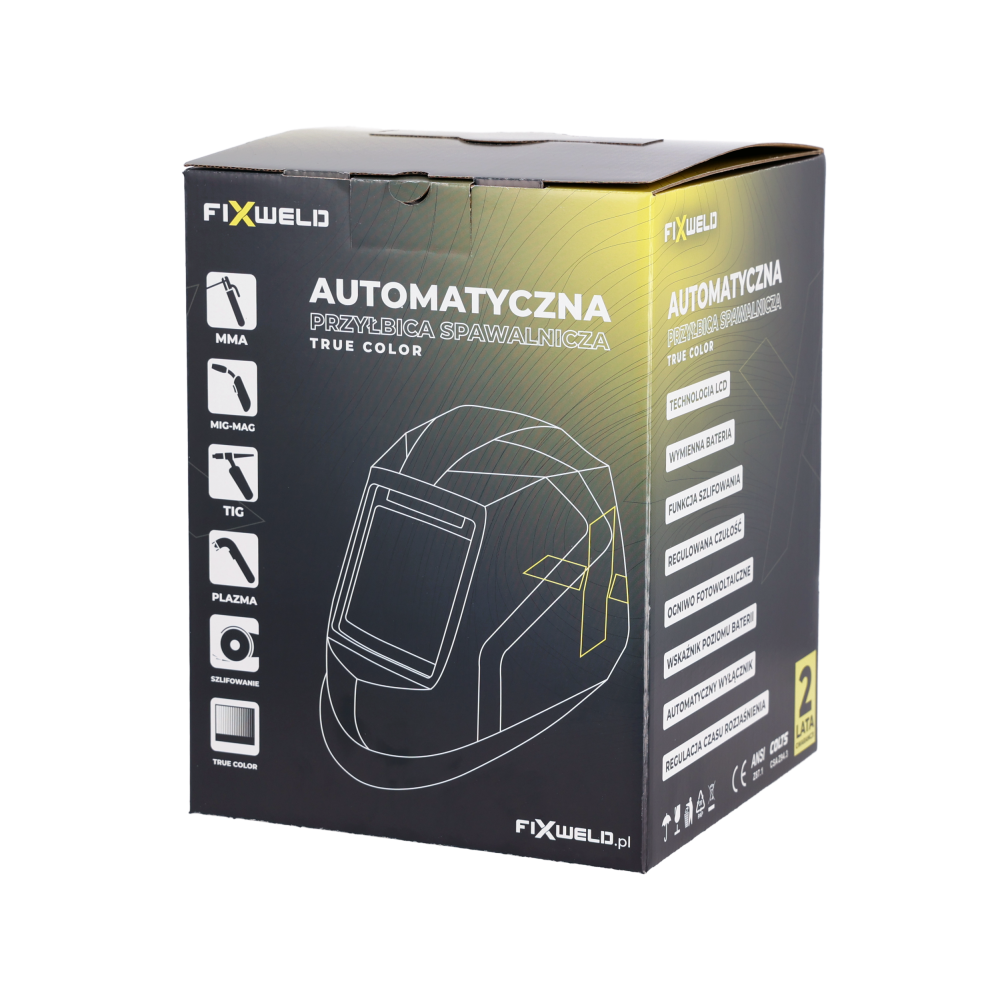 Przyłbica spawalnicza samościemniająca FIXWELD WorkMate 300 True Color | FIX-WM-300TC