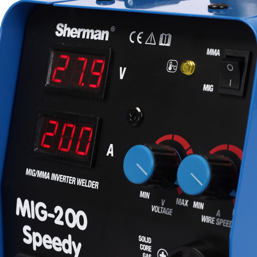 Spawarka Sherman MIG 200 Speedy - zestaw | 7811744